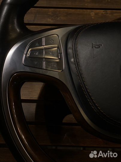 Руль на mercedes 222