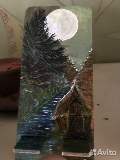 Подставка под/для телефона. Ручная работа