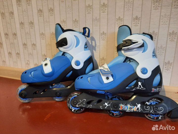 Роликовые коньки детские раздвижные