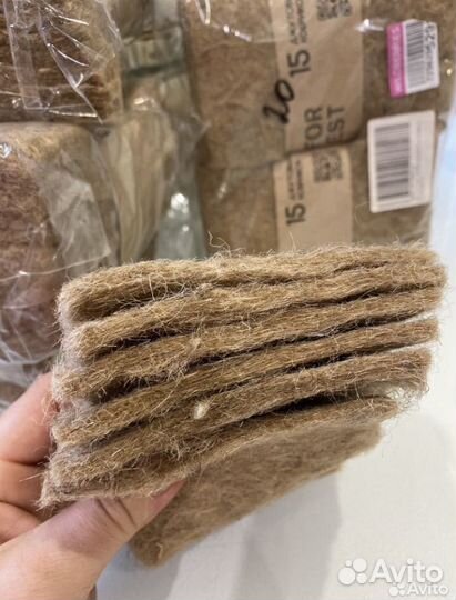 Коврик джутовый для микрозелени