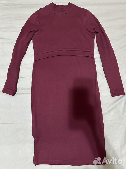 Платье для беременных и кормящих i love mum