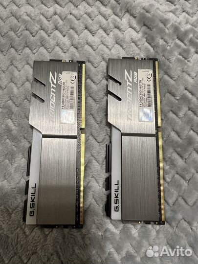 Оперативная память ddr4 16gb G.skill TridentZ 3000