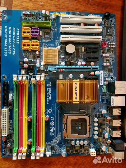 Материнская плата ga-p35c-ds3r