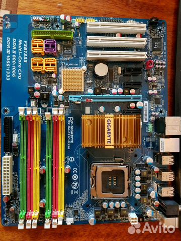 Материнская плата ga-p35c-ds3r