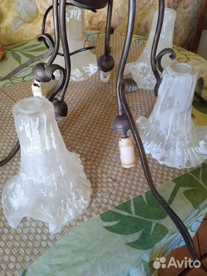 Люстра италия бу