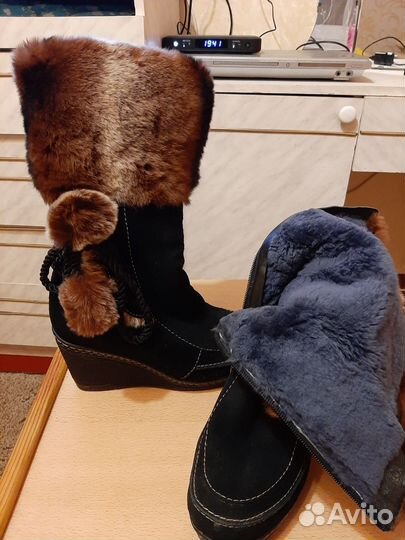 Сапоги зимние новые