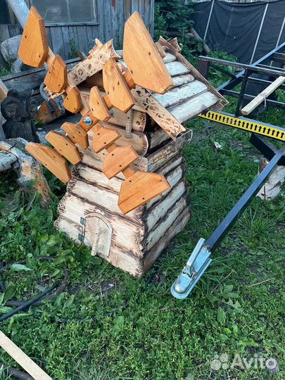 Декоративная мельница для сада