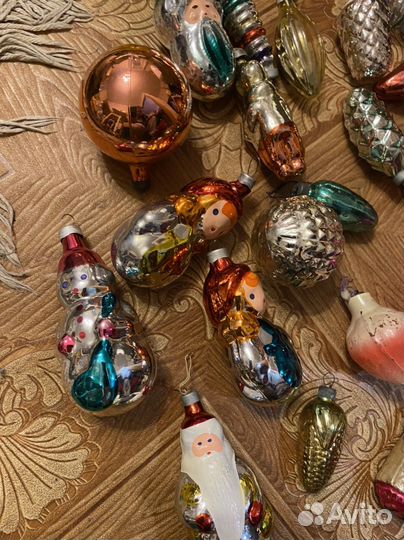 Новогодние игрушки на елку СССР