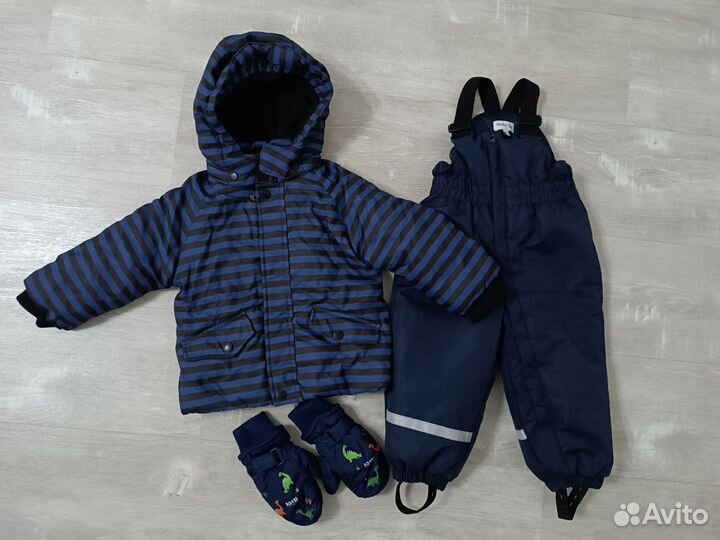 Костюм зимний для мальчика 86