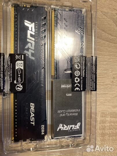 Ddr4 8gb 3200Mhz Kingston Fury