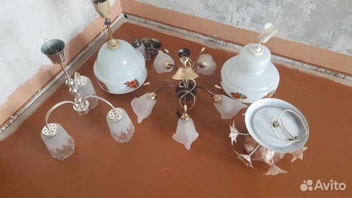 Люстра и бра