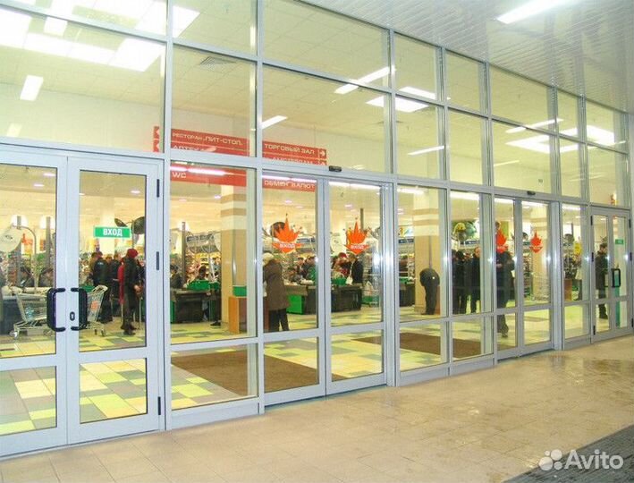 Установка окон / остекление офиса под ключ