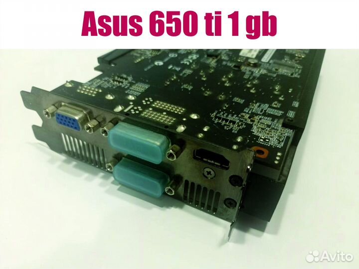 Видеокарта gtx 650 ti Asus 1gb