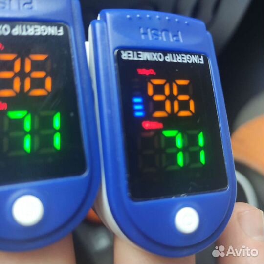 Пульсоксиметр +pi + батарейки