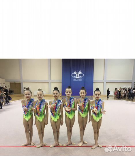 Купальники для художественной гимнастики-групповые