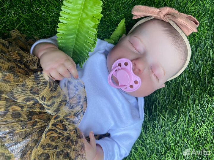 Кукла реборн новая красивая девочка - пупс