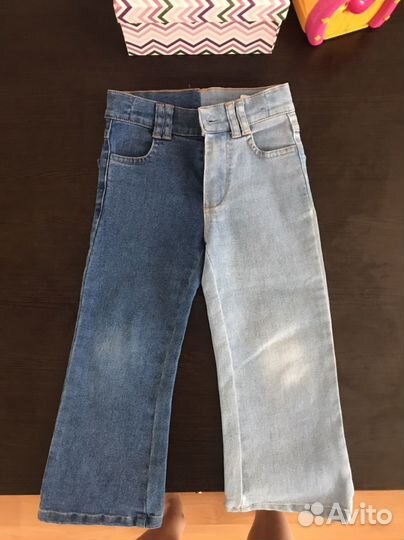 Джинсы для девочки 104