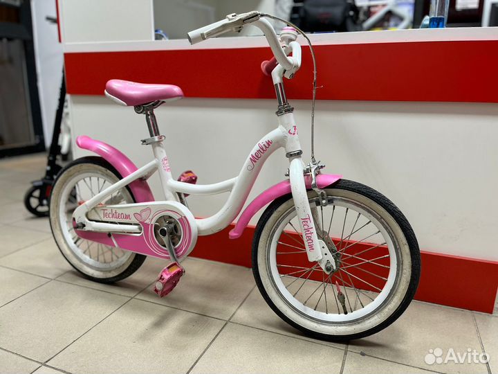 Детский велосипед tech team Merlin 16