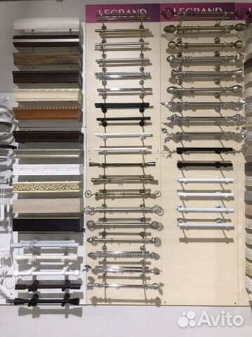 Карнизы. Шины. Бленды. Фурнитура