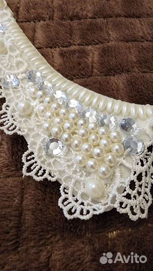Воротнички кружевные