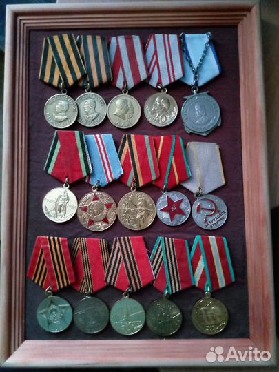 Рамки для медалей и знаков