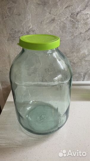 Банка стеклянная 3л