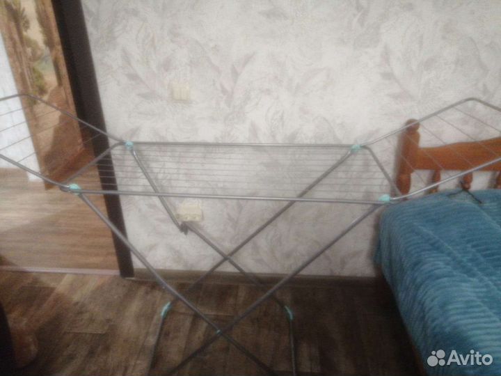 Сушилка для белья напольная алюминиевая бу