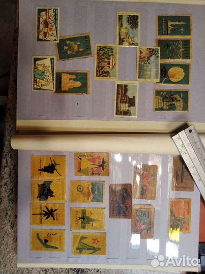 Этикетки спичечные СССР в альбоме