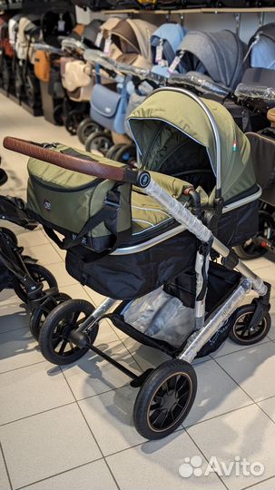 Коляска 2в1 Sweet Baby Amare Olive трансформер