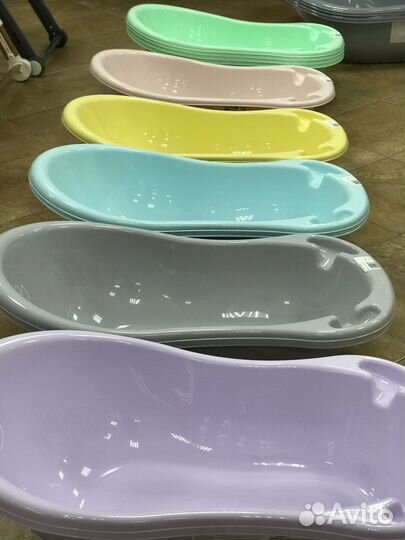 Ванна Уточка 86 см Бирюзовый