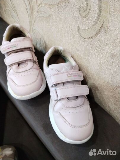 Кроссовки из натуральной кожи для девочки