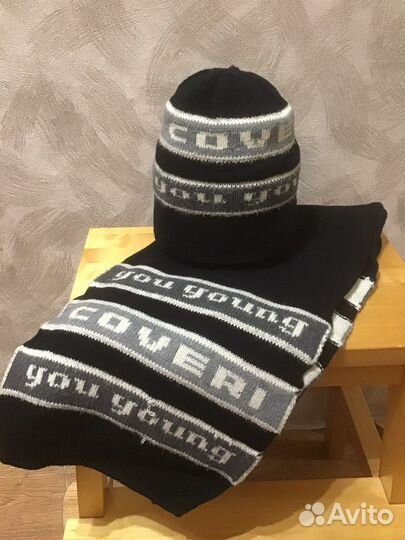 Комплект шапка и шарф