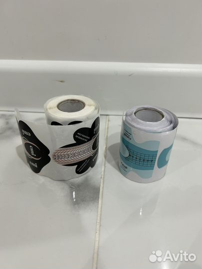 Верхние и нижние формы для наращивания ногтей