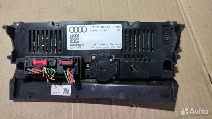 Панель управления Климат контролем Audi A4 B8 A5