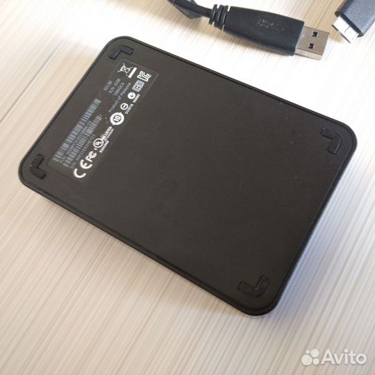 Внешний переносной жёсткий диск HDD WD 1TB