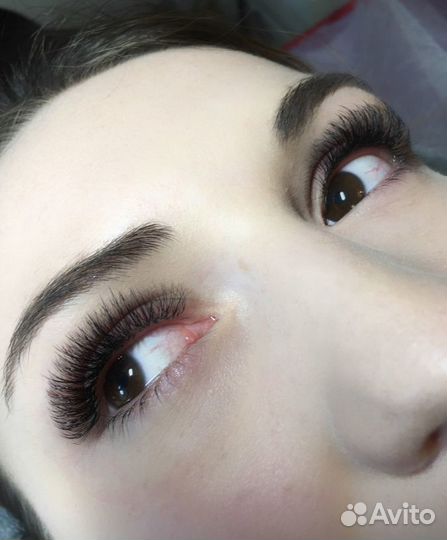 Обучение Наращивание ресниц,оформление бровей