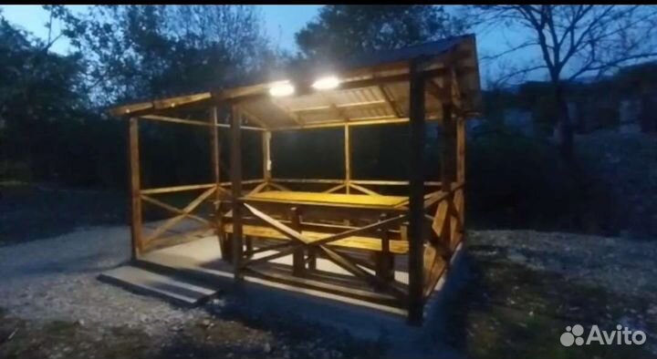 Аренда беседки в лесу