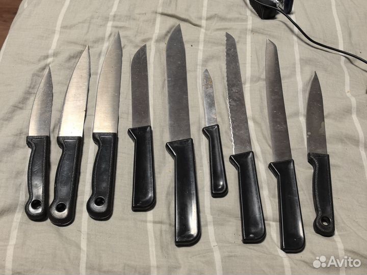 Кухонные ножи пакетом