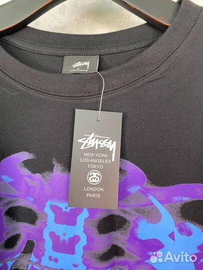 Лонгслив Stussy skeleton