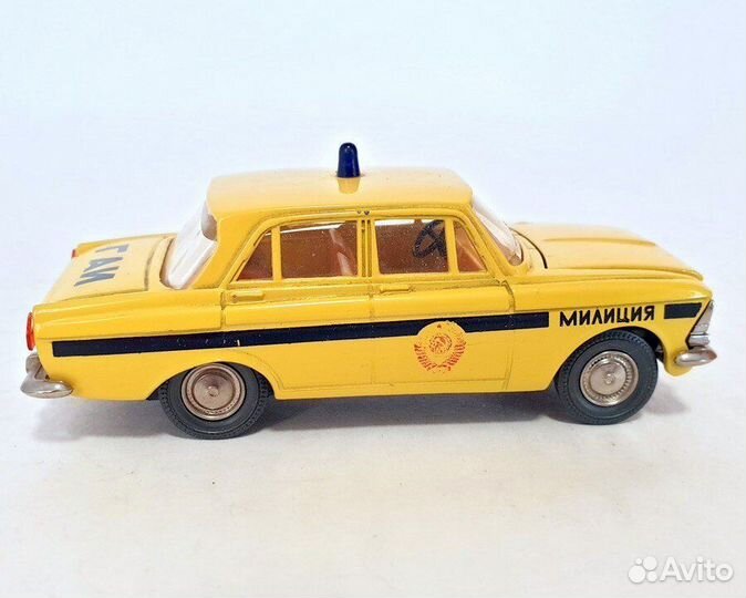 Москвич-412 гаи/милиция СССР А8 (жёлтый) СССР Агат