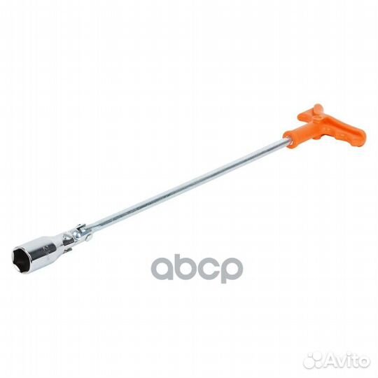 Ключ свечной с пластиковой рукояткой и карданом