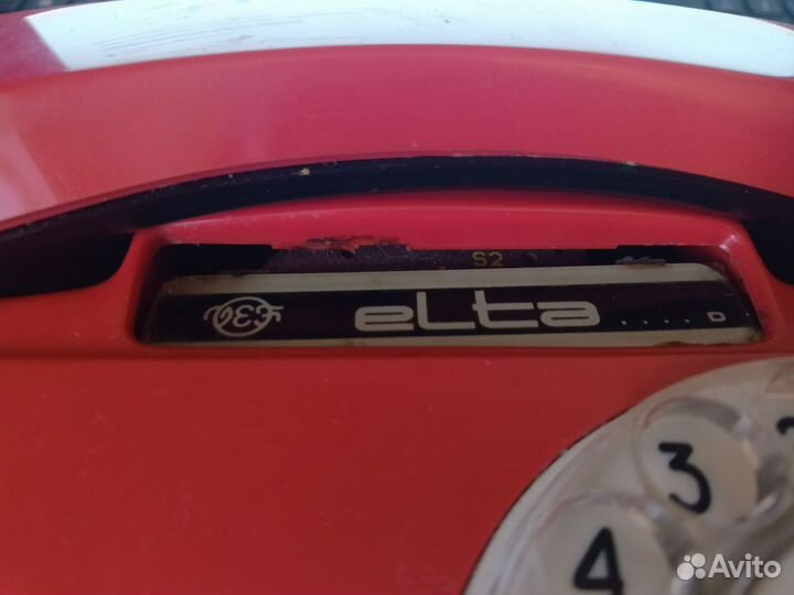 Дисковый телефон elta та-11432