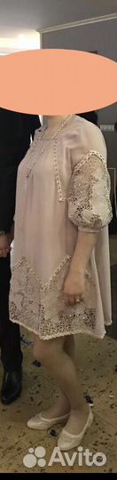 Платье свадебное- венчальное(подойдёт для беременн