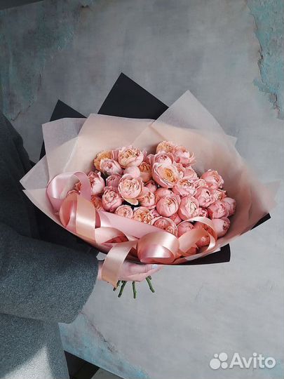 Кустовые розы джульетта