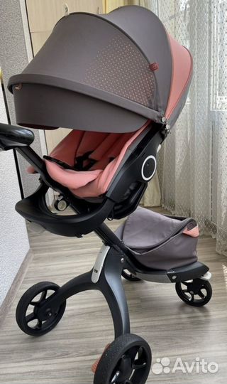 Stokke 2в1 v5 на черной раме