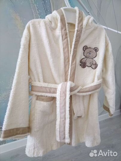 Детский махровый халат