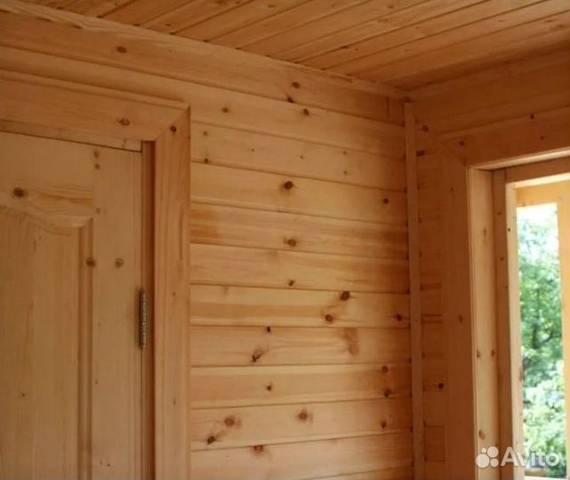 Вагонка осина 16*87 сорт В 1,0м евровагонка