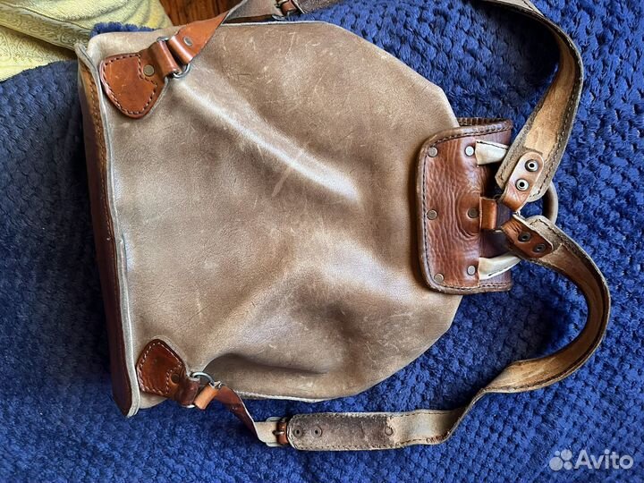 Рюкзак винтажный натуральная кожа