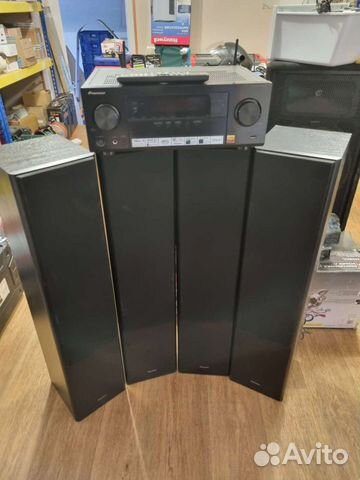 Ресивер Pioneer VSX-830-K с колонками 4 шт