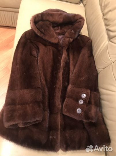 Шуба норковая второй меховой